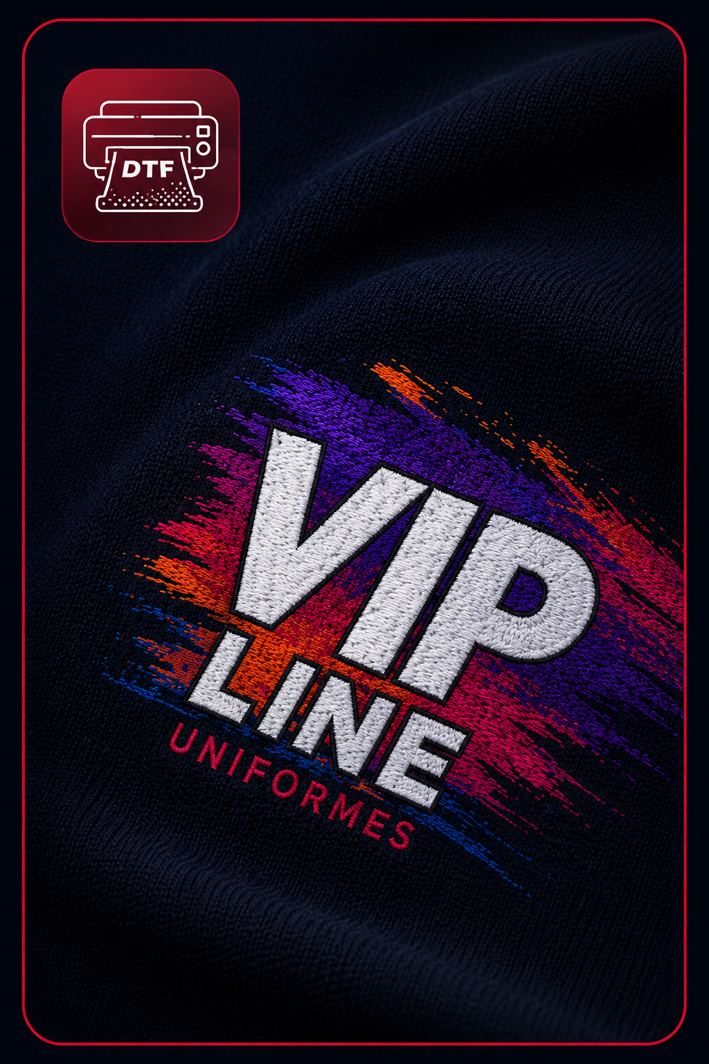 DTF Direct to Film para uniformes personalizados em Criciúma