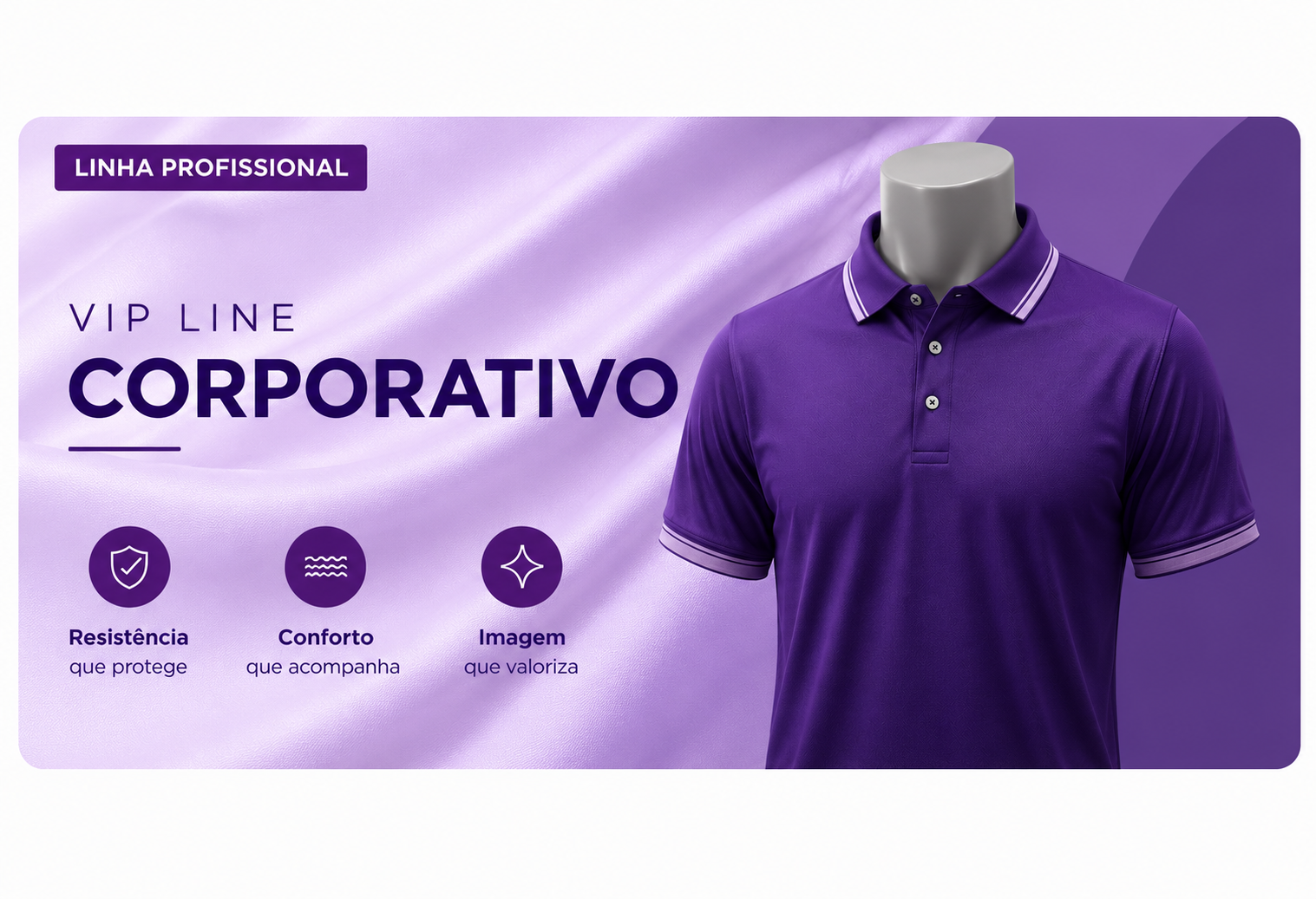 Uniformes Profissionais VIP Line