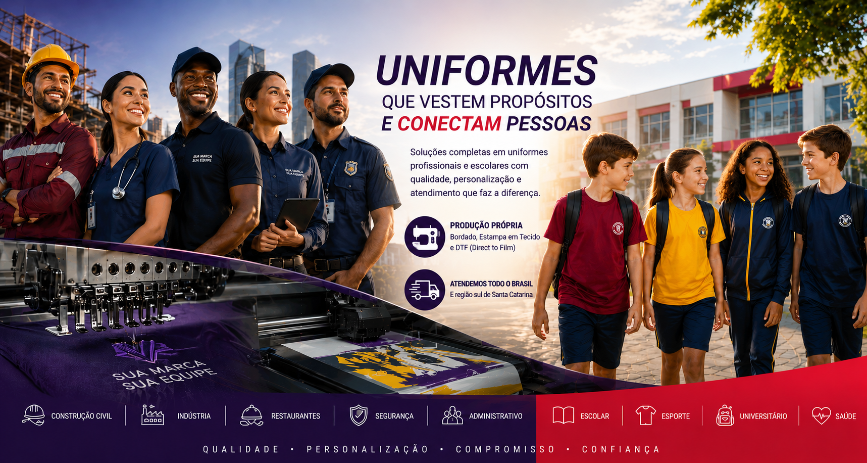 Loja VIP Line e Dudalu Uniformes - uniformes profissionais e escolares em Criciúma