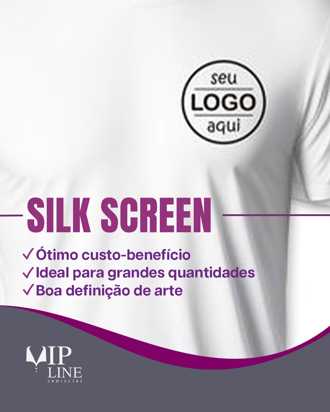 Silk screen camiseta
